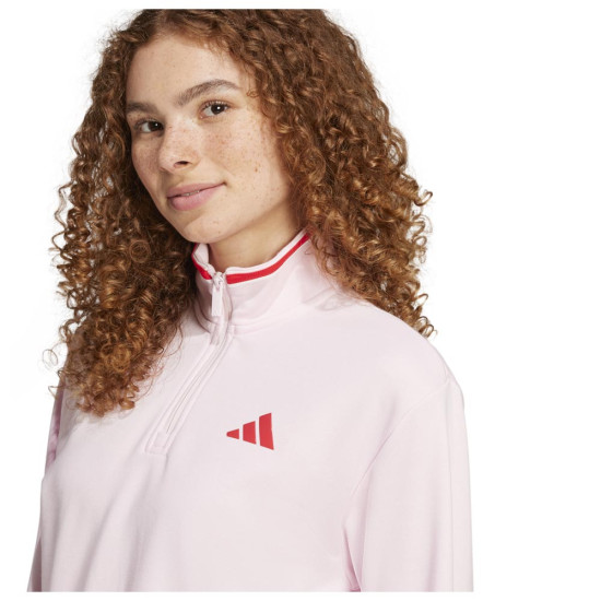 Adidas Γυναικείο φούτερ Sportswear Essentials French Terry 1/4-Zip Sweatshirt
